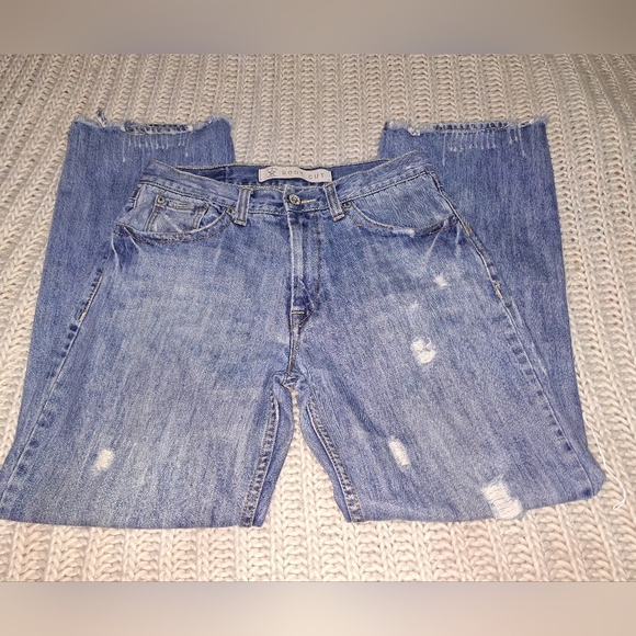 A pair of Arizona boot cut men's jeans size 34x32. Distressed, western, … - Picture 1 of 8